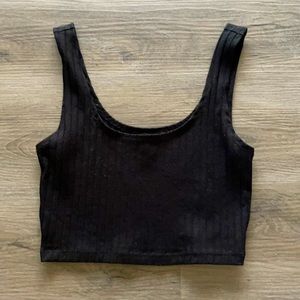 Ribbed Crop Top